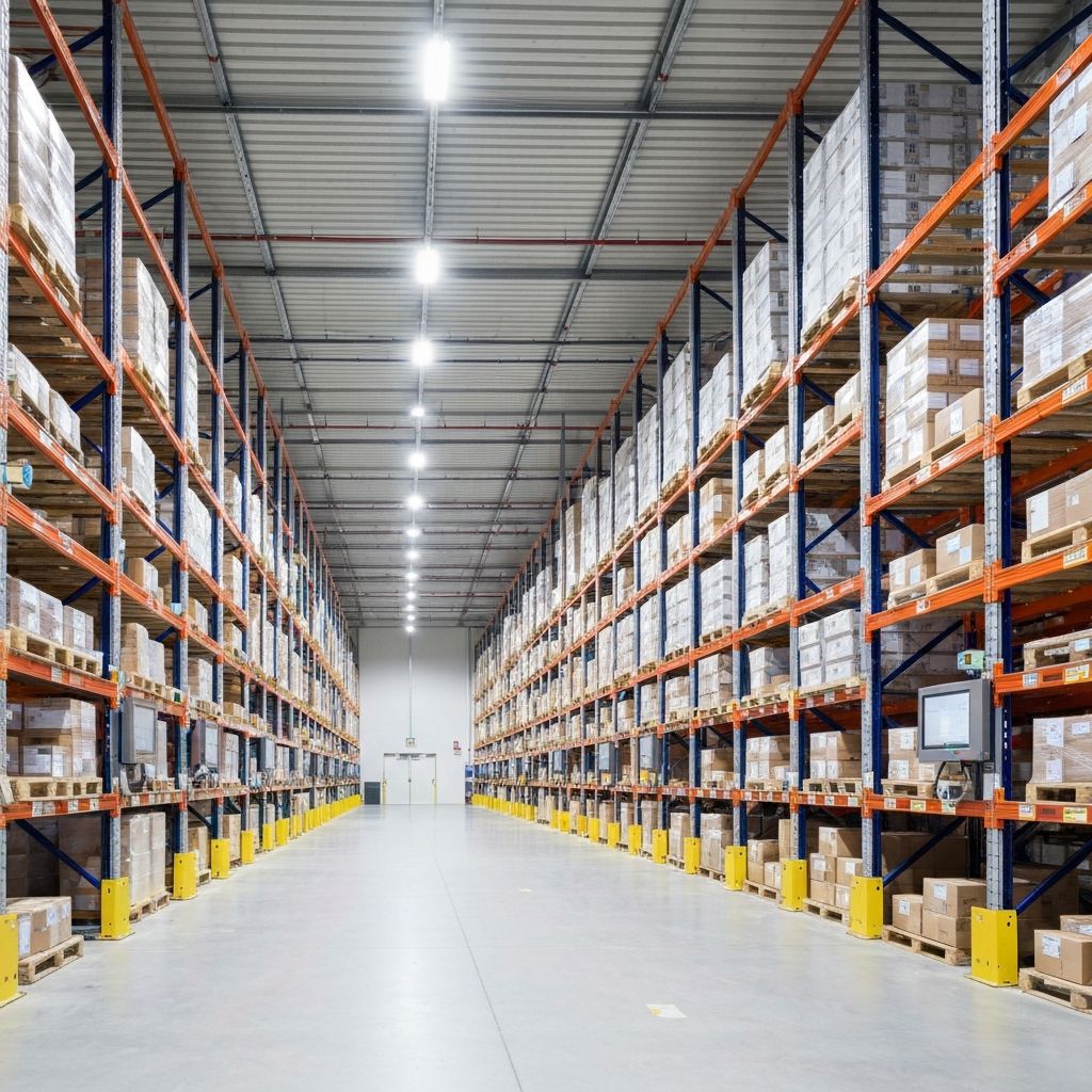 Modern warehouse facility